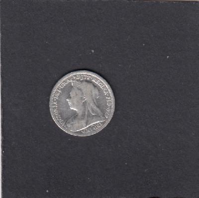 Beschrijving: 3 Pence  VICTORIA